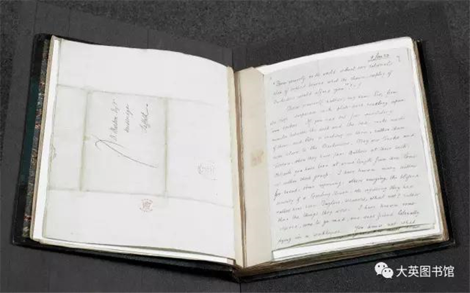 8▲ 查爾斯·蘭姆致伯納德·巴頓的信，1822至1831年 ? British Library Board.png